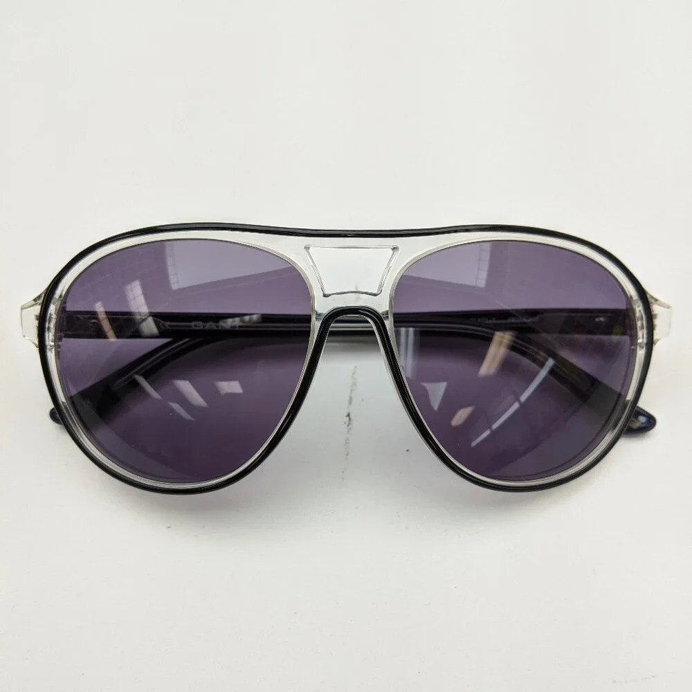 🕶️ GANT Sunglasses GS7006 BLCKCL-3 (black on clear) 58/14-140 / JLE102 🕶️​